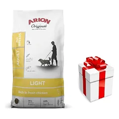 ARION Original Light Adult All Breeds 12kg + Staigmena ŠUNIUI