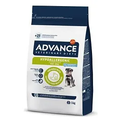 Advance Veterinary Diets Hypoallergenic Mini sausas maistas mažiems suaugusiems šunims su maisto netoleravimu, 1 kg