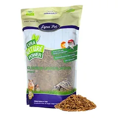 Lyra Pet® juodųjų kareivinių musių lervos, 10 kg — 1 nuotrauka