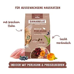 Sanabelle Indoor mit Perlhuhn