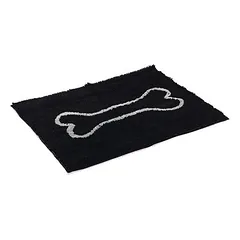 Dogs Gone Smart Dirty Dog Doormat durų kilimėlis, juodas, Matmenys: 90 x 66 cm — 2 nuotrauka