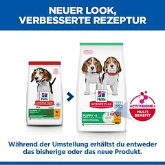 Hill's Science Plan Puppy <1 Medium su vištiena, sausas maistas šuniukams, 5 - 9,9 kg — 2 nuotrauka