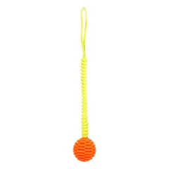 Flamingo Hundespielzeug Lipa Zerrseil mit Ball