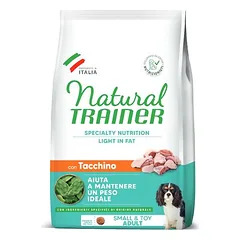Natural Trainer Light in Fat Adult Small & Toy mit Pute