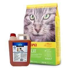 JOSERA SensiCat 10kg + LAB V Lašišų aliejus šunims ir katėms 5000ml