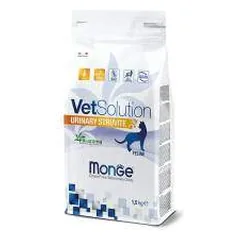 Monge VetSolution Cat Urinary Struvite sausas maistas katėms, turinčioms šlapimo takų sutrikimų, 1,5 kg