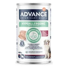 Advance Hypoallergenic konservai šunims su ėriena 6x400g
