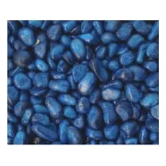 Gruntas akvariumui mėlynas 3-5 mm, 1 kg