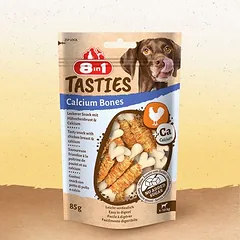8in1 Tasties su višta Calcium Bones, skanėstai šunims — 2 nuotrauka