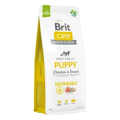 BRIT CARE SS Puppy Chicken&Insect s.m. šuniukams su vištiena ir vabzdžiais, 12 kg