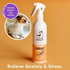 DOGSLIFE raminantį poveikį turintis purškalas šunims su levandomis, 250 ml — 4 nuotrauka