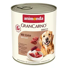 GranCarno Mit Ente – konservai šunims su antiena, 800g