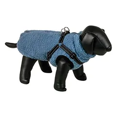 Nobby Hundemantel Plis 2 in 1 blau