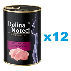 DOLINA NOTECI Premium kalakutiena katėms 12x400 g