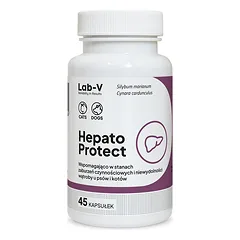 LAB-V Hepato Protect - Kepenų funkcijos palaikymas šunims ir katėms 45 kapsulės