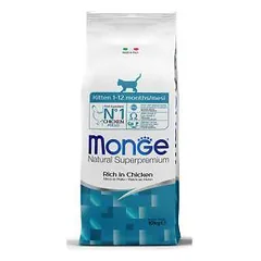 Monge Dry Cat Kitten 10 kg parduotuvėje petreon.lt