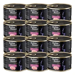 DOLINA NOTECI Premium Sterilizuota katėms su kalakutiena 12x185g