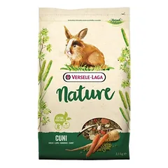 VERSELE-LAGA Cuni Nature triušių ir nykštukinių triušių pašaras, 2,3 kg