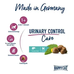 Happy Cat Care Urinary Control sausas maistas katėms, < 1,4 kg — 2 nuotrauka