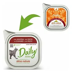 Almo Nature Daily paštetas su antiena, drėgnas maistas katėms 100 g — 2 nuotrauka