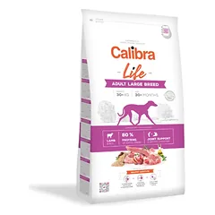CALIBRA Dog Life sausas maistas suaugusiems didelių veislių šunims su ėriena 12 kg