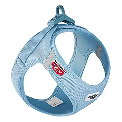 Curli Vest Clasp Air-Mesh petnešos šunims, dangaus mėlio