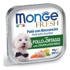 Monge Fresh konservai su vištiena ir daržovėmis šunims - Pet24