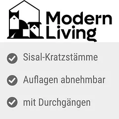 Modern Living draskymo statinė katėms Verona L, H 98 x L 64 x B 43 cm — 3 nuotrauka