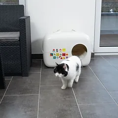 TIAKI uždaras tualetas katėms Rex, Vidutiniams 3–5 kg — 5 nuotrauka