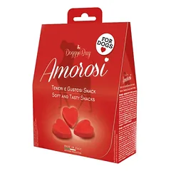 DoggyeBag AMOROSI Minkštos širdelės 1.7x2.5x1cm 90g