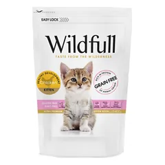 WILDFULL Chicken Kitten sausas pašaras su vištiena kačiukams, 400 g