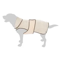 TIAKI Hunde-Bademantel Snuggle