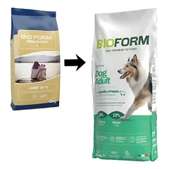 BIO FORM HIGH Premium Adult Lamb CENNAMO sausas maistas šunims nuotrauka