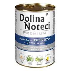 DOLINA NOTECI Premium Turtingas su Menke ir Brokoliais 12X400g