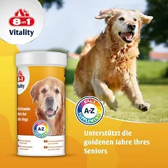 8in1 Vitality Multivitamin-Tabletten Senior