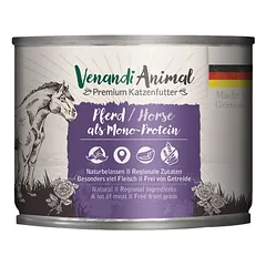 Venandi Animal Monoprotein drėgnas maistas katėms 6 x 200 g — 2 nuotrauka