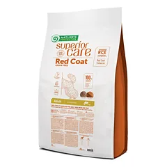 Nature’s Protection Superior Care Red Coat Adult Small Breeds Salmon - maistas raudoniems mažų veislių šunims, su lašiša ir kriliu, 10kg — 4 nuotrauka