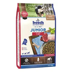 Bosch Junior su ėriena ir ryžiais, sausas maistas šunims, 3 - 4,9 kg parduotuvėje fera.lt