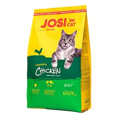 JosiCat Crunchy Chicken sausas pašaras katėms 650g