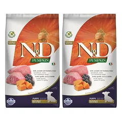 FARMINA N&D GF Pumpkin Lamb & Blueberry Puppy Mini 14 kg (2 x 7 kg)