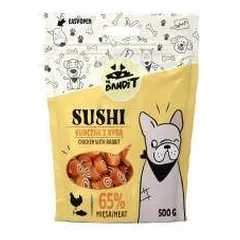 Mr. Bandit Sushi skanėstai šunims vištiena su žuvimi, 500 g