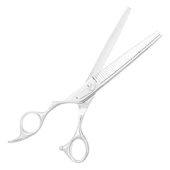 Geib Yoshi Lefty Thinner Scissors - single-sided straight thinning scissors for left-handed users, made of Japanese steel, 38 teeth, 7" — 3 nuotrauka