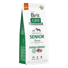 BRIT CARE Hypoallergenic Senior Lamb 12kg seniems šunims su ėriena