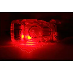 Antkaklis šunims su šviečiančia sagtimi METRAS, 20 mm, 20-35 cm, LED, Matteo — 3 nuotrauka