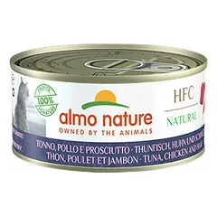 Almo Nature HFC Natural tuncis, vista un šķinķis 150g - konservi kaķiem