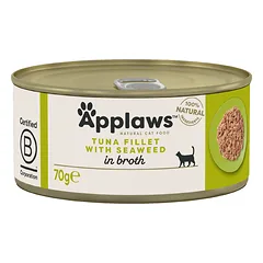 APPLAWS konservai katėms su tunais ir jūros dumbliais 70 g