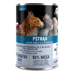 PetRepublic gabalėliai padaže su upėtakiu 400g katėms
