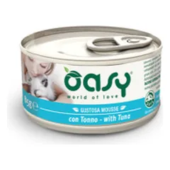 Oasy Tasty Mousse paštetas su tunu katėms