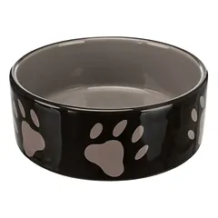 TRIXIE keramikinis dubenėlis su letenomis 0.8 l, rudas/šviesiai rudas, 16 cm