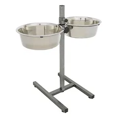 Trixie šunų baras, metalas / nerūdijantis plienas, įvairūs, 2 × 4,5 l/ø 29 cm — 2 nuotrauka